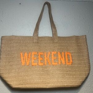 NWT weekend tote bag- big tote bag for travel
